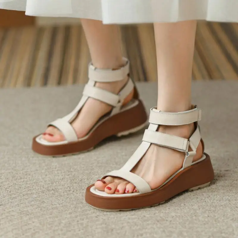 Stilingi ir paprasti moteriški sandalai Vasariniai batai moterims Avalynė Patogūs minkšti pado moteriški batai Moteriški plokščios basutės