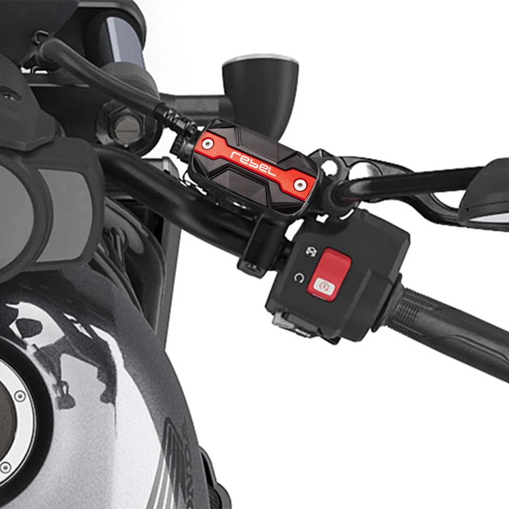 CNC motociklų priekinio stabdžių skysčio rezervuaro dangtelio alyvos pildymo dangtelis Honda Rebel 300 Rebel 500 2017-2023 Rebel 1100 CMX 1100 DCT