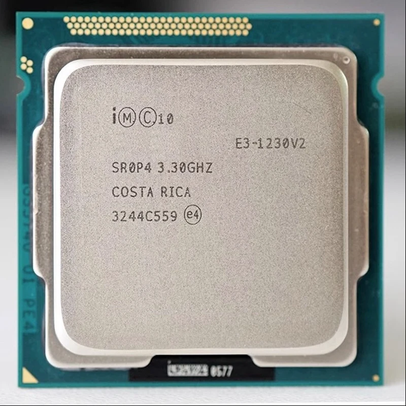 E3-1230 V2 E3 1230V2 E3 1230 V2 3,3 GHz keturių branduolių procesoriaus procesorius 8M 69W LGA 1155 Keičiami priedai
