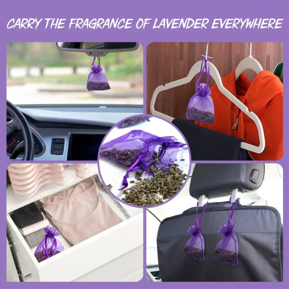 Aromaterapinis krepšys Nuo kenkėjų Oro levandų spinta Automobilio pakabinamas kvepiantis paketėlis Oro gaiviklis Namų kvapai Pelėsių korektūra