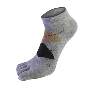 Vyriškos penkių pirštų kojinės Penkių pirštų kojinės Trumpas medvilninis žemas vamzdelis Plonas vyriškų kojinių rinkinys