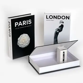 Fashion Fake Books Simulation Book Storage Book Magnetic Fake Book Decoration Book Box Sundries Storag Luxury Decorativ Book