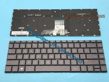NAUJIENA HP ENVY x360 13-ag0000 13m-ag0000 13z-ag000 Lotynų Ispanų klaviatūra Apšviesta Ruda