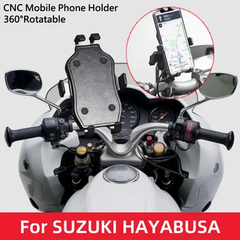 Universalus anti-Shock motociklo telefono laikiklis HAYABUSA LOGOTIPAS SUZUKI HAYABUSA Vairo laikiklio priedai