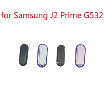 skirta Samsung Galaxy J2 Prime G532 G532H G532F G532G G532M Originalus telefono korpusas Rėmelis Naujas namų mygtukas Meniu centrinis klavišas