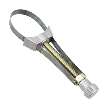 Reguliuojamas išmontavimo įrankis, skirtas pakeisti veržliarakčio alyvos filtro elementų alyvą Spanerio filtras Patvarus sidabras