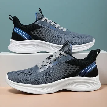 Aukštos kokybės batai Vyrai 2023 Lengvi sportbačiai Vyrų mada Laisvalaikio vaikščiojimo batai Kvėpuojantis Tenisas Masculino Zapatillas Hombre