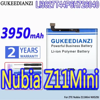 GUKEEDIANZI 3950mAh LI3827T44P6H726040 telefono baterija ZTE Nubia Z11 Mini NX529J