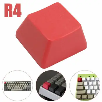 18x18mm PBT raudonas tuščias klavišų dangtelis ESC R4 klavišų dangteliai Cherry MX mechaninei klaviatūrai