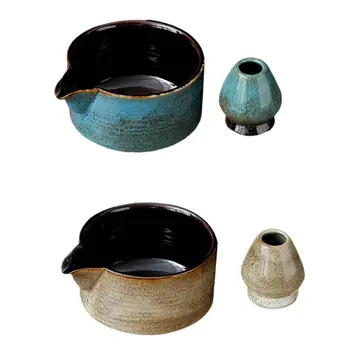 2Pcs Rankų darbo modernios keramikos japoniškos arbatos ceremonija arbatos mėgėjams