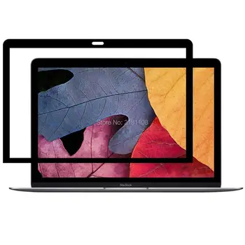 Bubble Free LCD ekrano apsauga su juodu rėmeliu, skirta MacBook Pro 16 colių M1 Max A2485 14
