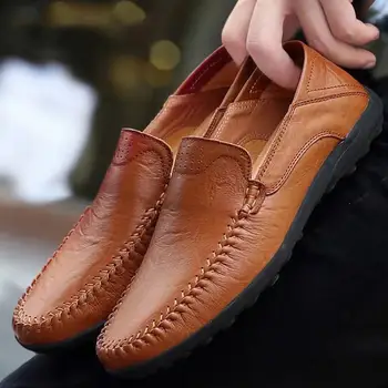 Vyriški kojų pirštų loaferio batai, patogūs neslystantys slydimo batai, vyriški batai, 2023 m. pavasaris ir vasara