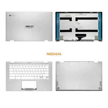 skirta ASUS Chromebook Flip C434TA-DS588 C435TA serijos nešiojamojo kompiuterio LCD galinio dangtelio palmrest apatinis dėklas A c d dangtelis sidabras