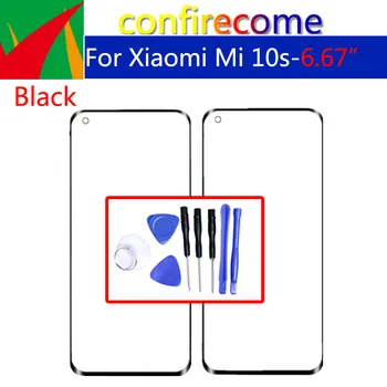 Digitizer LCD stiklas Xiaomi Mi 10S Mi10s jutiklinio ekrano jutiklio stiklo objektyvui
