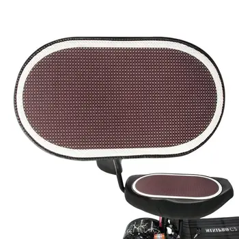 Motociklo pagalvėlės sėdynės užvalkalas Kvėpuojantis korio formos sėdynės dangtelis Mopedo sėdynės smūgius sugerianti sėdynės pagalvėlė ir pagalvėlės dangtelis