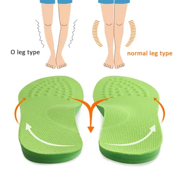 O/X-Leg Ortopediniai arkos atraminiai vidpadžiai Ortopedinis vidpadis Valgus Varus Batų pagalvėlės Masažinis padas batų įdėklams Pado pėdų priežiūra