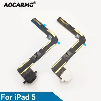 Aocarmo USB įkroviklio jungtis Kištukinis lizdas Doko įkroviklio prievadas Lankstus laidas, skirtas iPad 5, skirtas iPad Air