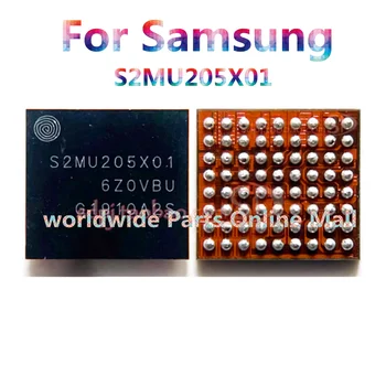 3pcs-50pcs S2MU205X01 MU205X01 maitinimo šaltinis IC Samsung A70 A10S maitinimo valdymo lustas PM PMIC 72 kaiščiai
