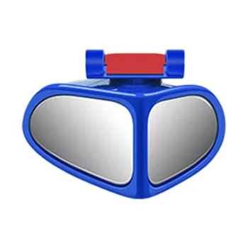 Aklosios zonos automobilio veidrodėlis 360Rotatable Automobilio pagalbiniai plataus kampo veidrodžiai Dvigubas stiklas Galinis vaizdas Aklosios zonos veidrodis Dvipusis platus