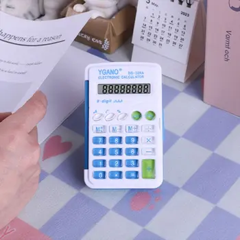 Verslo finansų aritmetikos mini skaičiuoklė Flip Buhalterio skaičiuoklė Apskaitos įrankis Elektroninė skaičiuoklė su viršeliu