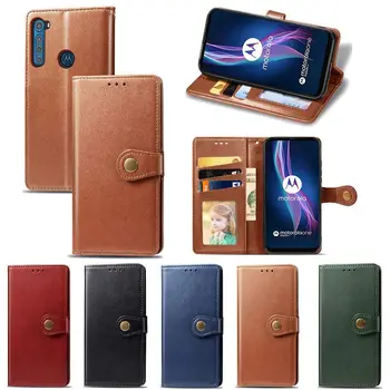 Nice Leather Wallet Multi Cards Phone Case for Motorola P50 P40 G200 G82 G72 G71 G60 G52 Edge S30 Magnetic Horizontal Flip Cover