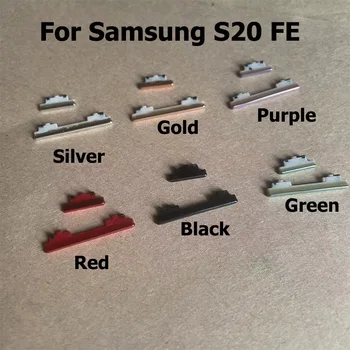 Originalas Samsung Galaxy S20 FE galia Garsumo šoniniai mygtukai Išjungti Klavišai Pakaitinės remonto dalys