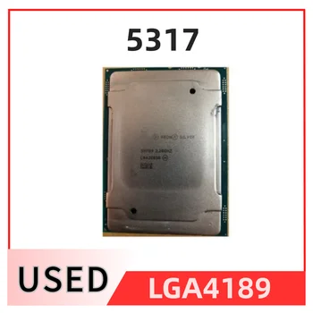 Auksas 5317 3.6GHZ 12C 24T 18MB CPU 150W Procesoriaus LGA4189