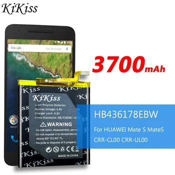 HB436178EBW Mobiliojo telefono pakaitinė ličio polimerų baterija 2700mAh skirta HUAWEI Mate S CRR-CL00 CRR-UL00 Batterie Batterij