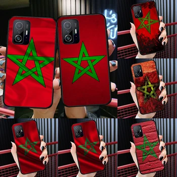 Maroko Maroko vėliava POCO F3 X3 GT NFC M3 M4 X3 Pro telefono dėklo dangtelis, skirtas Xiaomi Mi 11 Lite 9T 10T 11T Pro