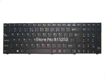 Nešiojamojo kompiuterio klaviatūra, skirta MEDION AKOYA E7415 MD60392 MD99151 MD60013 MD60181 MD60123 MD99154 MD99153 MD60087 anglų vartotojo sąsajai Mėlynas kraštas