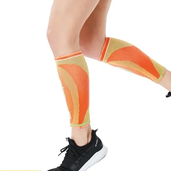 1 Pora Kompresinės sportinės kojinės Rankovės Futbolo treniruotės Blauzdų apsaugos įranga Suaugusiųjų kojų dangtis nailoninės elastinės futbolo kojinės
