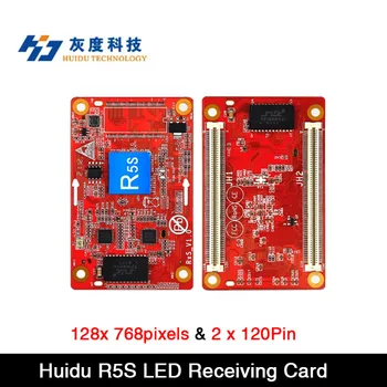 Huidu HD-R5S priėmimo kortelė Darbas su HD-T901 ,HD-C16C ,HD-A3 , HD-VP210, 2 x 120Pin HUB prievadas, 128 * 1024pikseliai