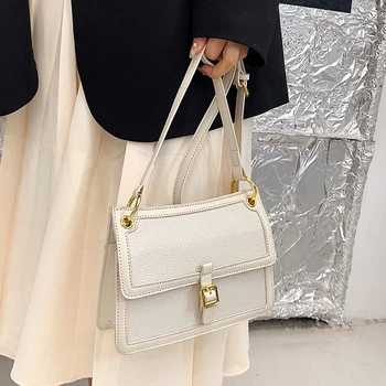 Ladies Backpack New Style Messenger Bag Handbag Chain Wild Leather Large-talp Handbag Business Bag Casual Bag Shoulder Bag
