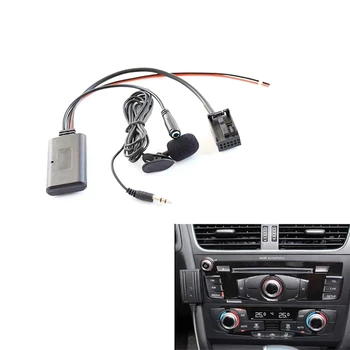 Car Bluetooth 5.0 Aux kabelis Mikrofonas Laisvų rankų įranga Mobilusis telefonas Nemokamas skambinimo adapteris bmw E60 E63 E87 E88 E81 E82 E90
